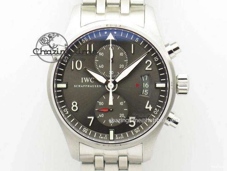 MIROTIME 0203 Supportive Portofino Automatic SS AF 1:1 Best Edition White Dial on Black Croco Leather Strap A 7184